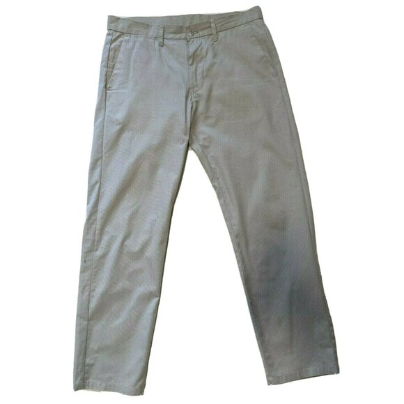 Calvin Klein Men's Dress Pants Gray 100% Cotton Summer Size 32* 30 - Picture 1 of 8